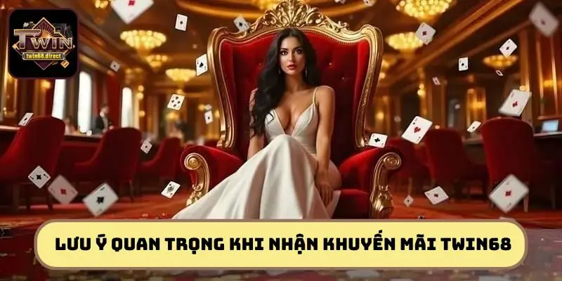 Khuyến Mãi TWIN68 - Ưu Đãi Cực Sốc Khiến Người Chơi U Mê 3 Lưu ý quan trọng khi nhận khuyến mãi TWIN68